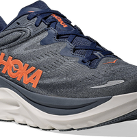Men's HOKA Footwear in Midnight Blue/ Faded Navy. Sku: 1171932-MLFD