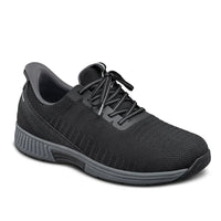Men's Orthofeet Footwear in Black. Sku: 20011-6E