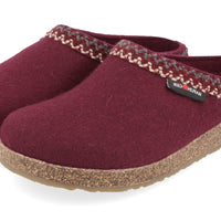 Women's Haflinger Grizzly ZigZag in Bordo. Sku: 711053-9