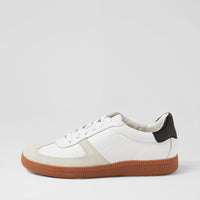 Women's Django & Juliette Dari in White-Black-Gum Sole Multi. Sku: DJ21134XLDHG