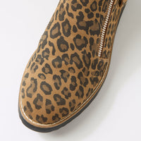 Women's Django & Juliette Ohmy in Camel Leopard Suede. Sku: DJ16318K13SU