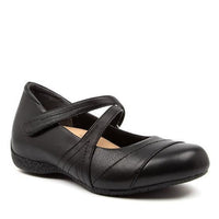Women's Ziera Xray in Black Leather. Sku: ZR10075BLALE