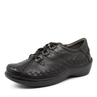 Women's Ziera Allsorts in Black Leather. Sku: ZR10016BLALE
