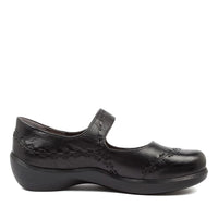 Women's Ziera Gummibear in Black Leather sku: ZR10070BLALE