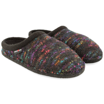 Women's Haflinger Enjoy in Black Speckle. Sku: 312017-3