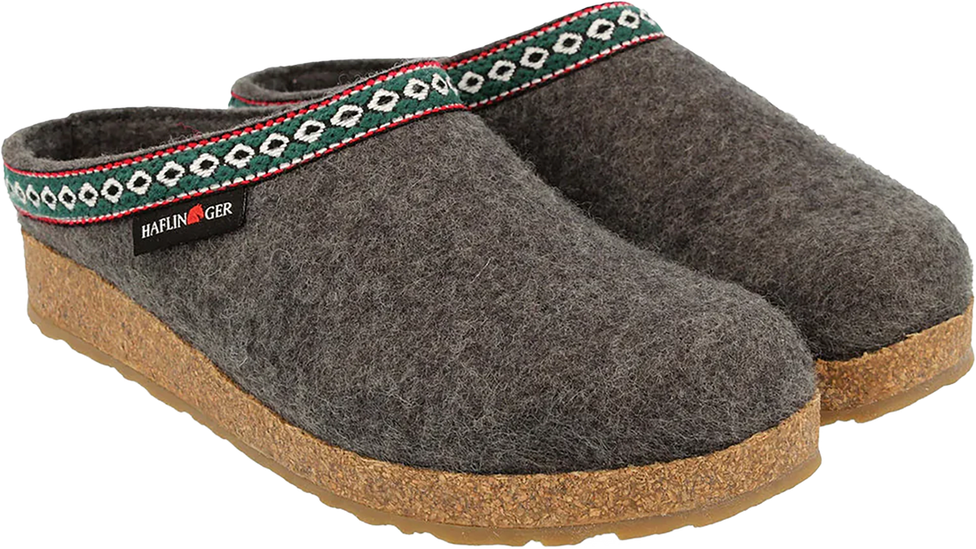 Unisex Haflinger Grizzly GZ in Grey. Sku: 711001-4