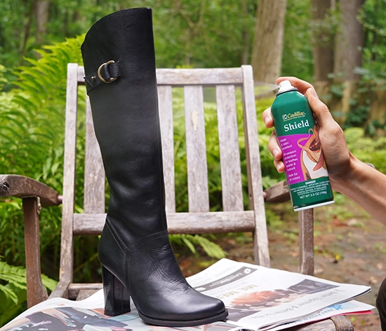Can of waterprotectant spray from Cadillac