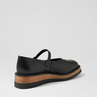 Women's Django & Juliette Tonk in Black-Natural & Black Leather-Sole. Sku: DJ21018CEWC5