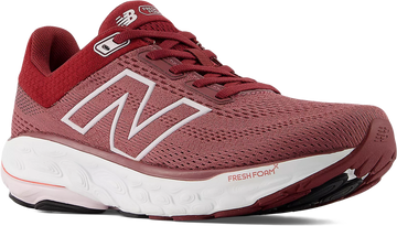 Women's New Balance 860 V14 Medium in Burgundy/ Pink Granite. Sku: W86014F-B
