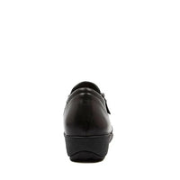 Women's Ziera Sage in Black Leather. Sku: ZR10036BLALE