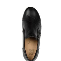 Women's Ziera Sage in Black Leather. Sku: ZR10036BLALE