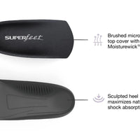 Unisex Superfeet Casual Easyfit in Black. Sku: DLX-DRESSFIT-W