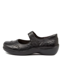 Women's Ziera Gummibear in Black Leather sku: ZR10070BLALE