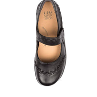 Women's Ziera Gummibear in Black Leather sku: ZR10029BLALE