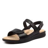 Women's Ziera BENJI-W in Black/ Black Sole Leather. Sku: ZR10589B75LE