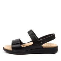 Women's Ziera BENJI-W in Black/ Black Sole Leather. Sku: ZR10589B75LE